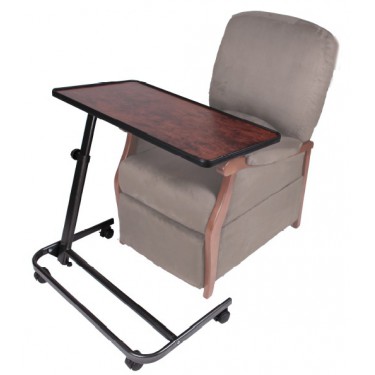 Table de lit piètement XL pour fauteuil releveur