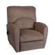 Fauteuil releveur Prestige XXL Herdegen - velours toffee