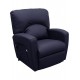 Fauteuil releveur Prestige XXL Herdegen - simili marine