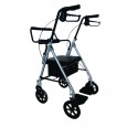 Rollator alu fauteuil de transfert 2 en 1 Sit'n Roll III