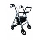 Rollator alu fauteuil de transfert 2 en 1 Sit'n Roll III Herdegen