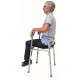 Déambulateur fixe pliant avec assise souple