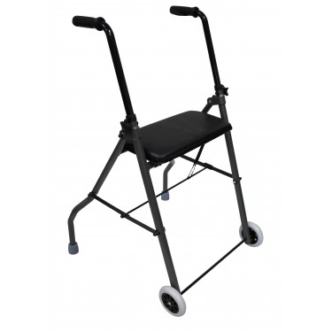 Déambulateur rollator 2 roues Alustyle