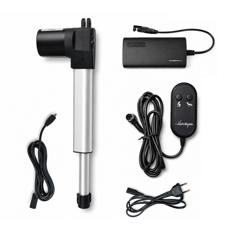 Kit de motorisation avec vérin pour fauteuil releveur Herdegen